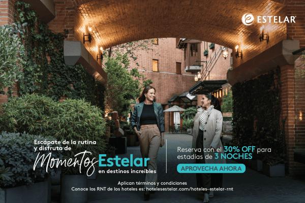 PROMO DESESTRÉSATE “30%OFF⭐ Hotel ESTELAR Milla de Oro Medellin