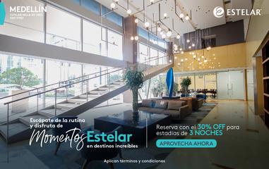 DESESTRÉSATE 30%OFF Hotel ESTELAR Milla de Oro Medellin